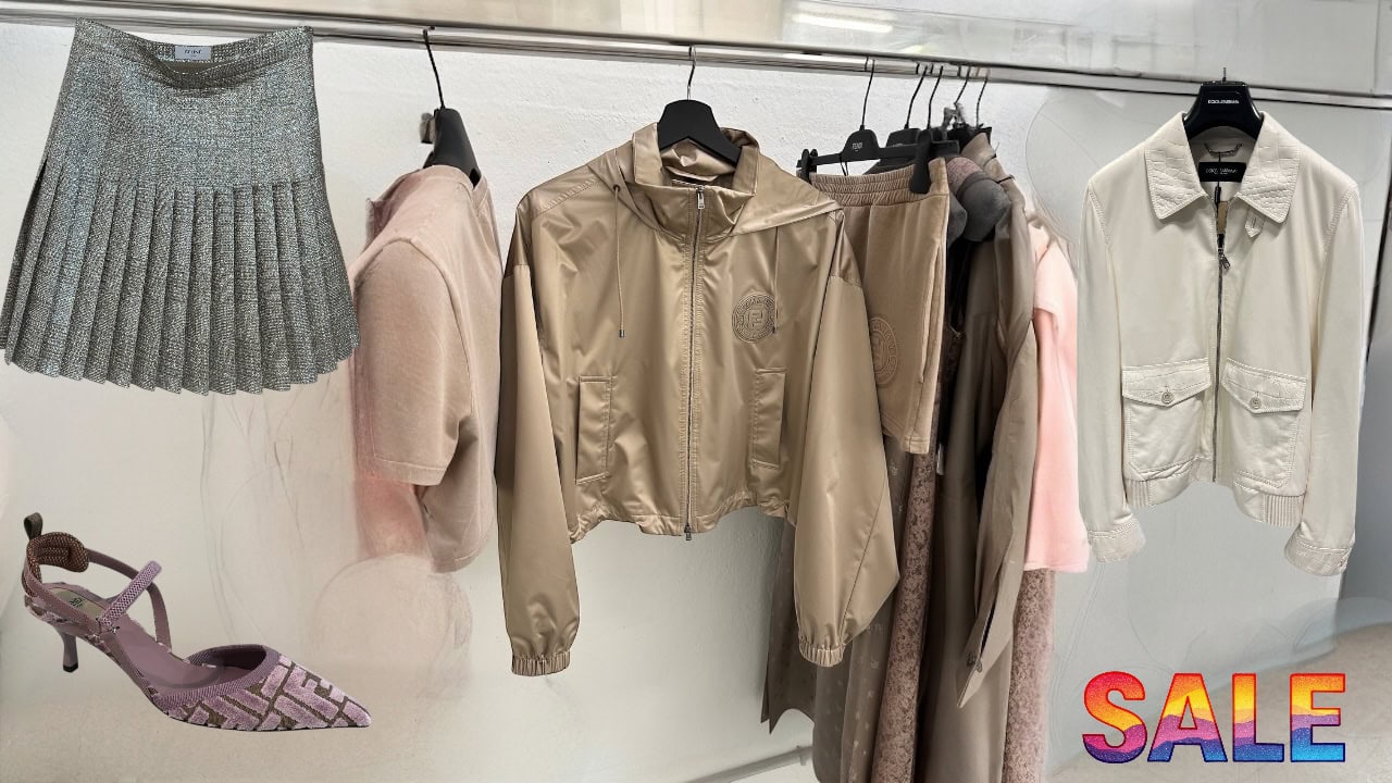 Скидки брендов одежды. Valentino. Prada. Armani. Balenciaga. Tom Ford.