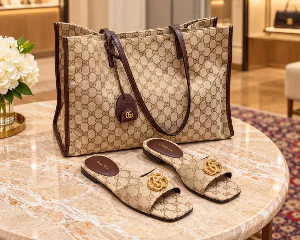 Dolce & Gabbana и Gucci - сумка Gucci с horsebit и зелёно-красной лентой